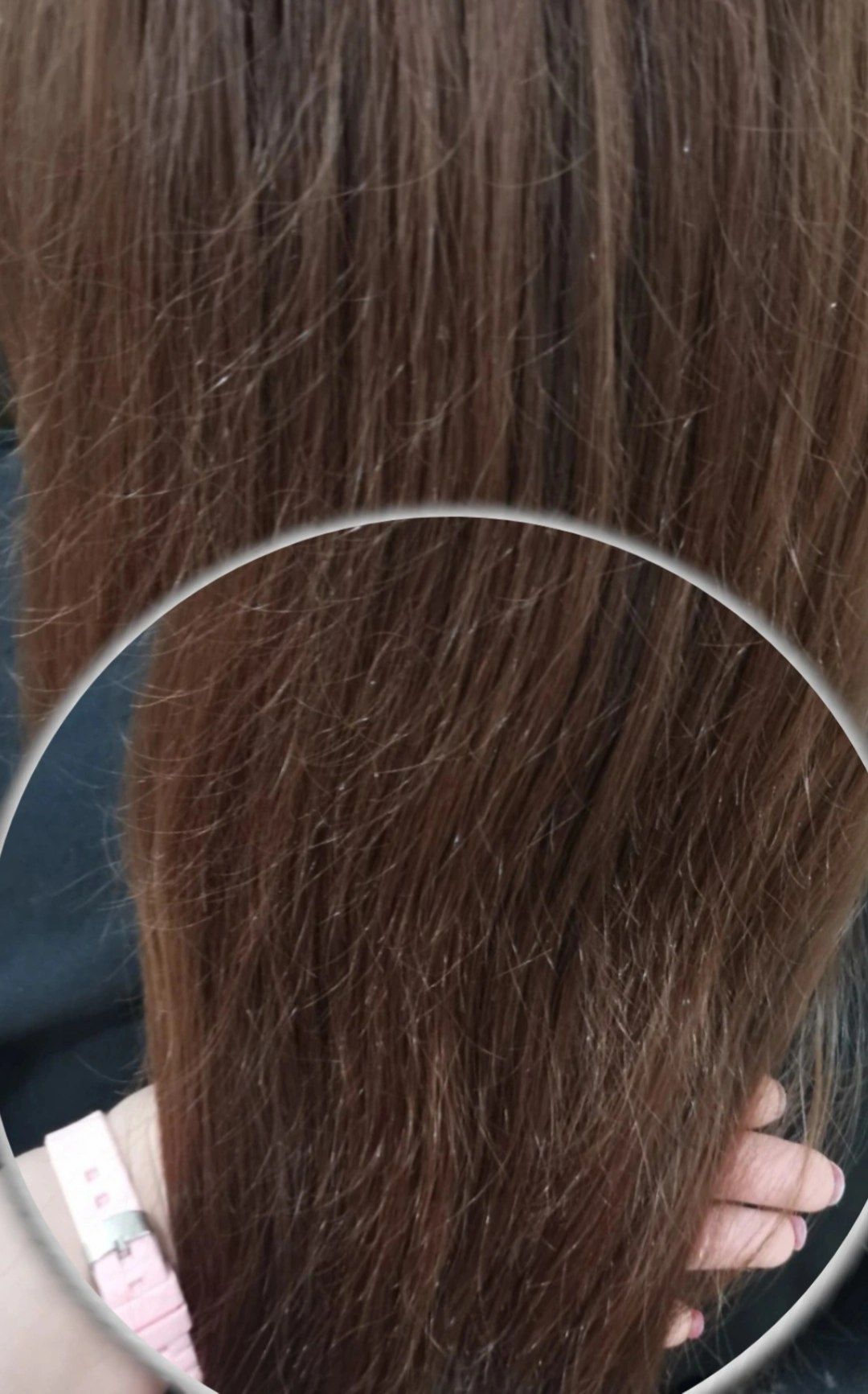 سرم تقویت مو سیلیکونی ضدموخوره ورفع شکنندگی تارمو 100میل برندبیز